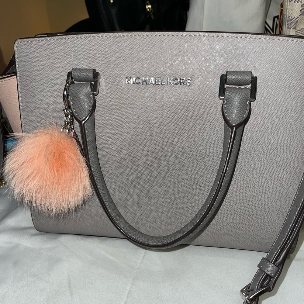 Grey Michael Kors Tote Bag